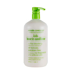 Mixed Chicks Kids Leave-In Conditioner frizz-blocking action for smooth defined curls.