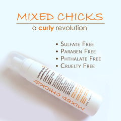 Mixed Chicks Morning After Foam pump dispensing for quick use