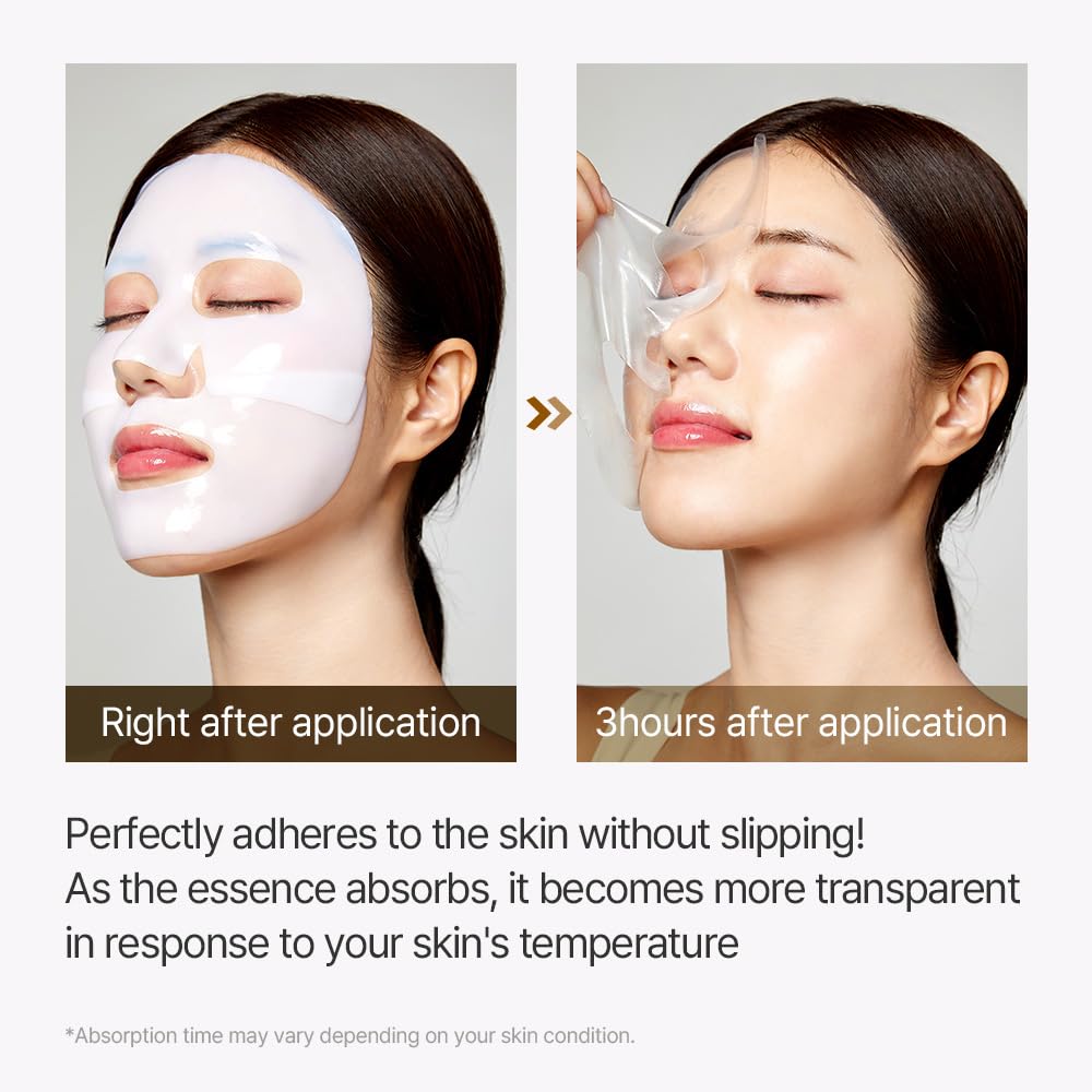 mixsoon Bean Collagen Hydrogel Mask plant-based collagen emphasis on elasticity