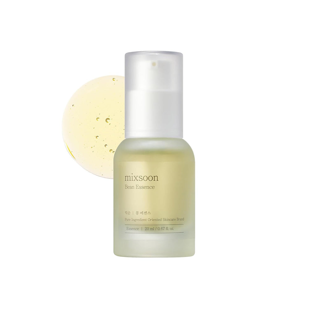 Mixsoon Bean Essence bottle pour shows quick absorption for hydrated skin