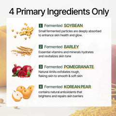 Mixsoon Bean Essence fermented-bean ingredients label highlights antioxidants