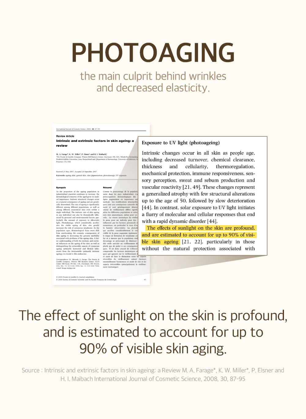 Mixsoon Bean Sunscreen fragrance-free label emphasizes gentle, all skin types.