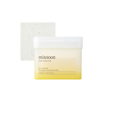 Mixsoon bean toner pad 70-sheets pack for quick, hygienic at-home toning and exfoliation.