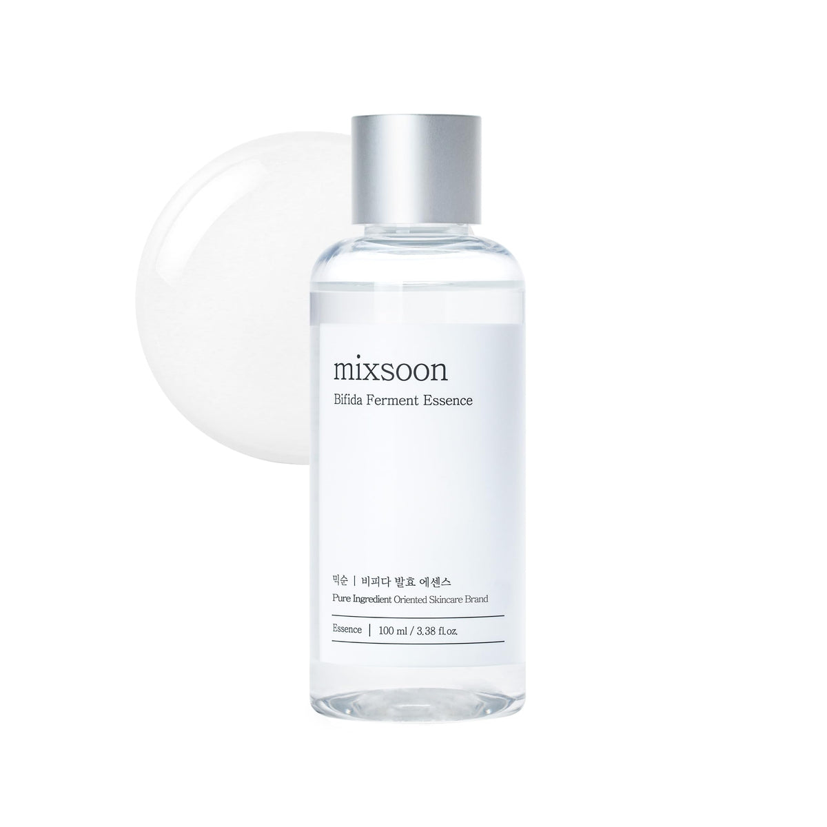 Mixsoon Bifida Ferment Essence bottle shows hydration for resilient skin.