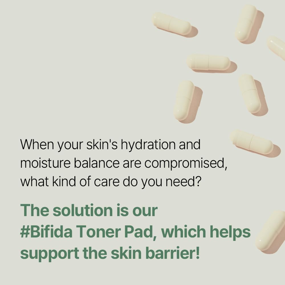 mixsoon bifida toner pad layered sponge detail emphasizing delivery of actives to the skin
