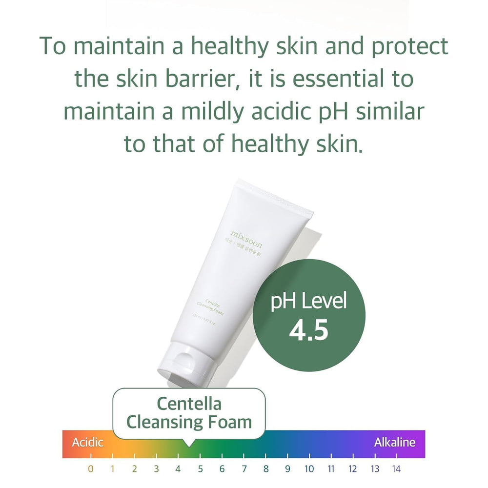 mixsoon Centella Cleansing Foam Centella Asiatica extract soothing and moisturizing