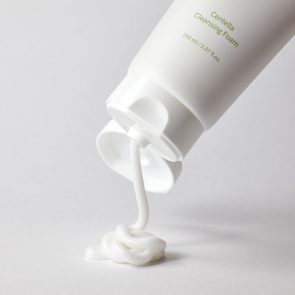 mixsoon Centella Cleansing Foam microbubbles wash away impurities from pores