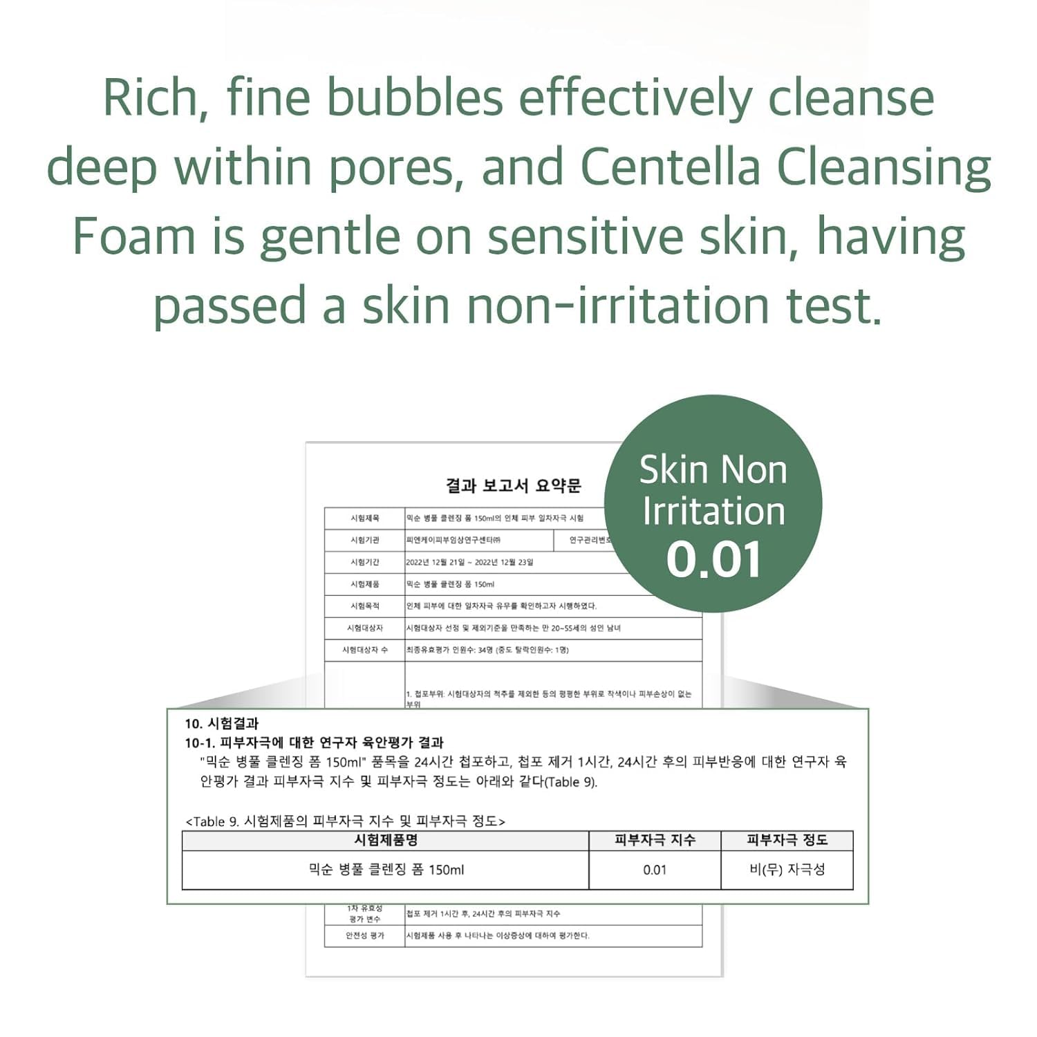 mixsoon Centella Cleansing Foam with Salicylic Acid targets skin trouble