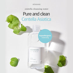 Mixsoon Centella Cleansing Water Centella Asiatica focus for soothing cleansing