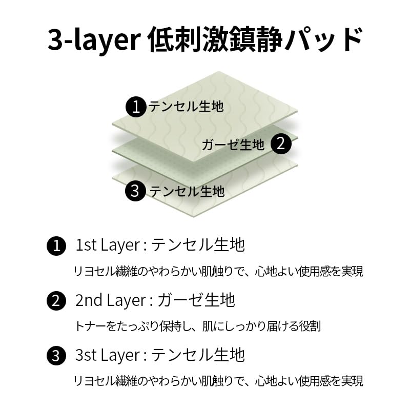 Mixsoon Centella Toner Pad split-for-targeted-care demonstrates targeted nose or chin use.