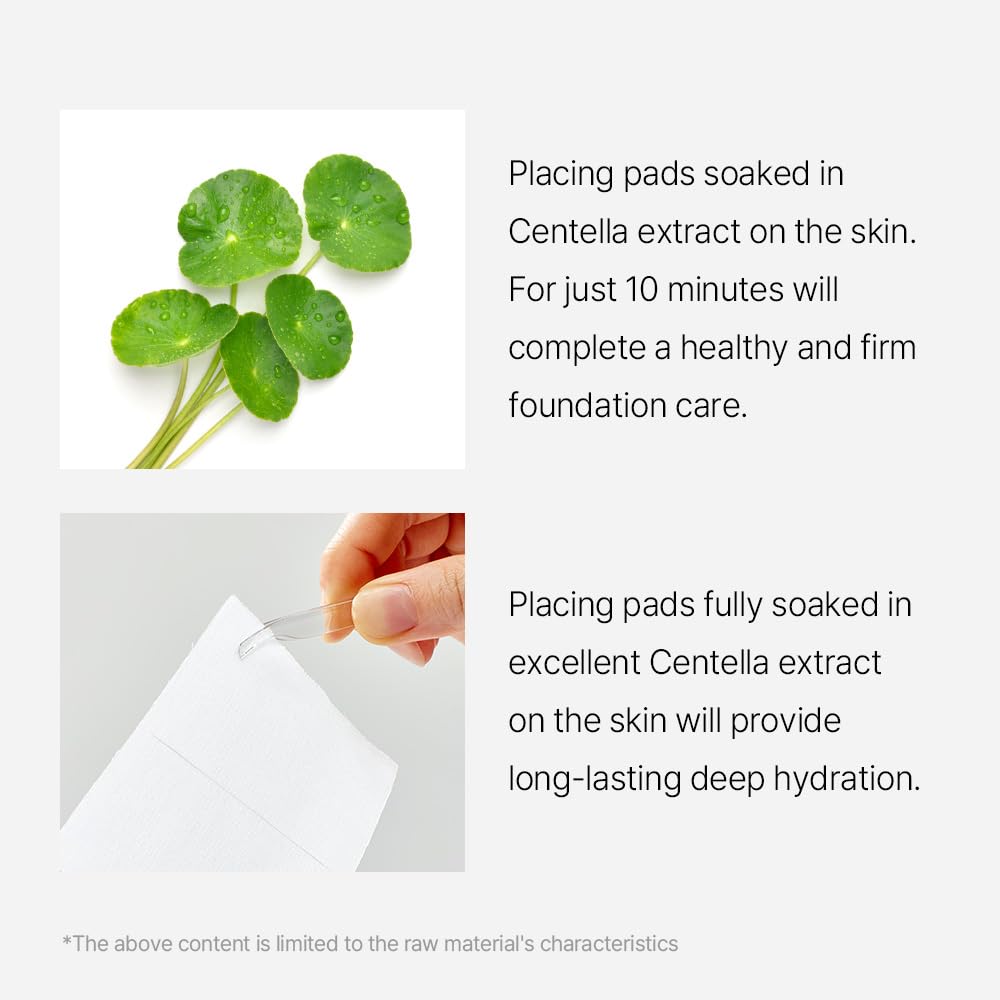 Mixsoon Centella Toner Pad Tencel fabric feels soft for comfortable application.