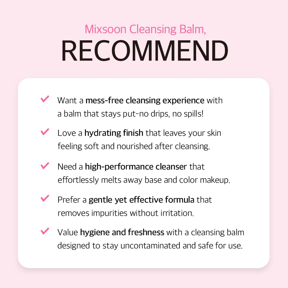 Balml melts on warm skin to form a light cleansing oil