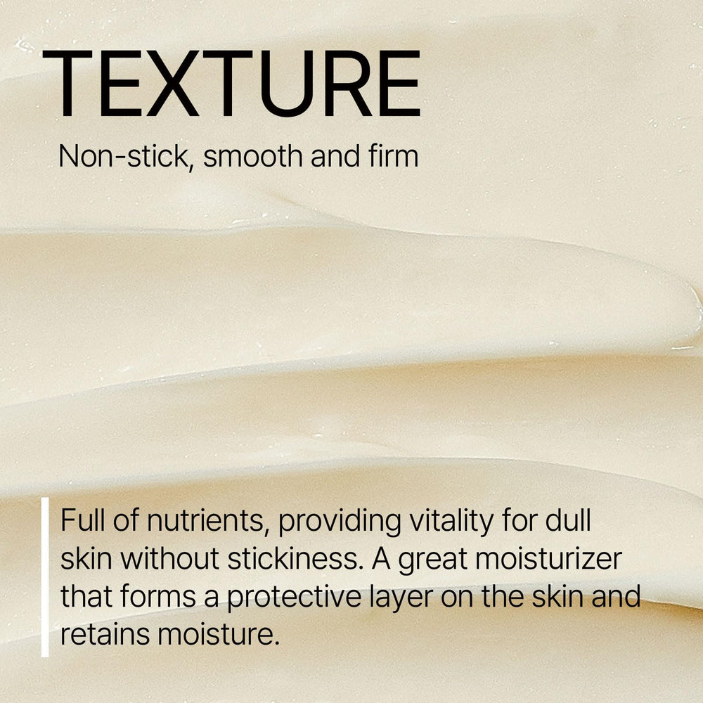 Mixsoon Bean Cream texture closeup illustrating a smooth moisturizing layer