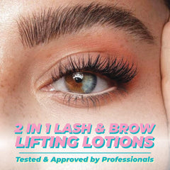 MIYA LASH 2in1 setting lotion sachet for durable lift and brow hold
