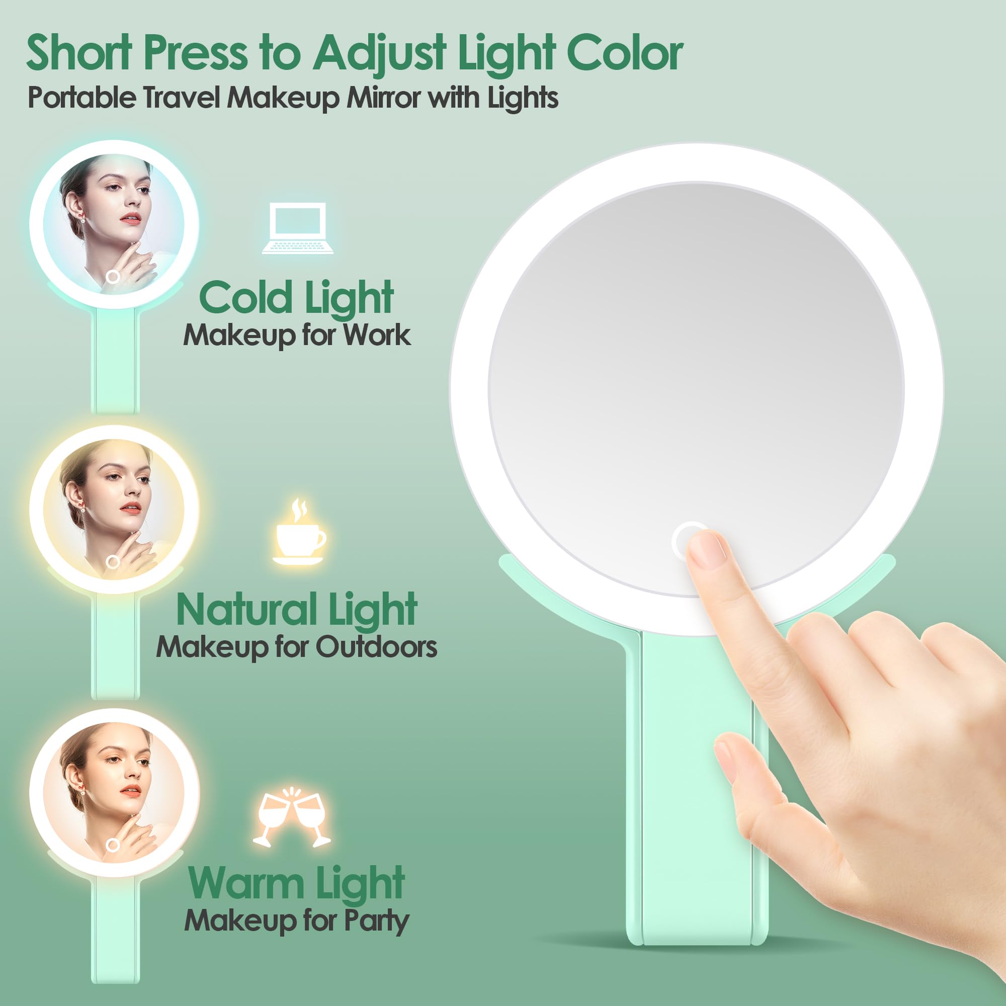 MIYADIVA 360-degree adjustable handle offers versatile angles
