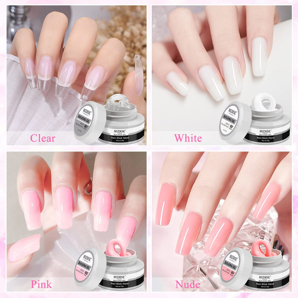 MIZHSE all-in-one nail kit for home manicure and salon-grade results