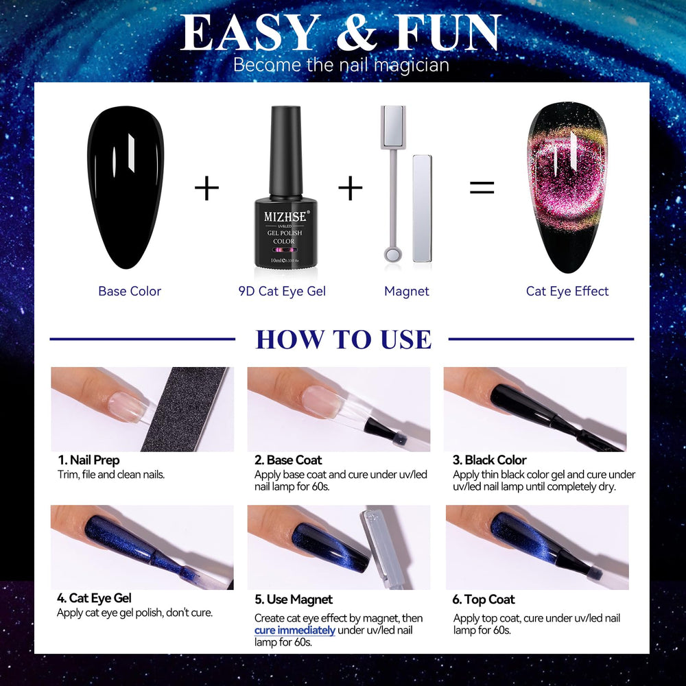 MIZHSE easy-application kit enables salon-like results at home.