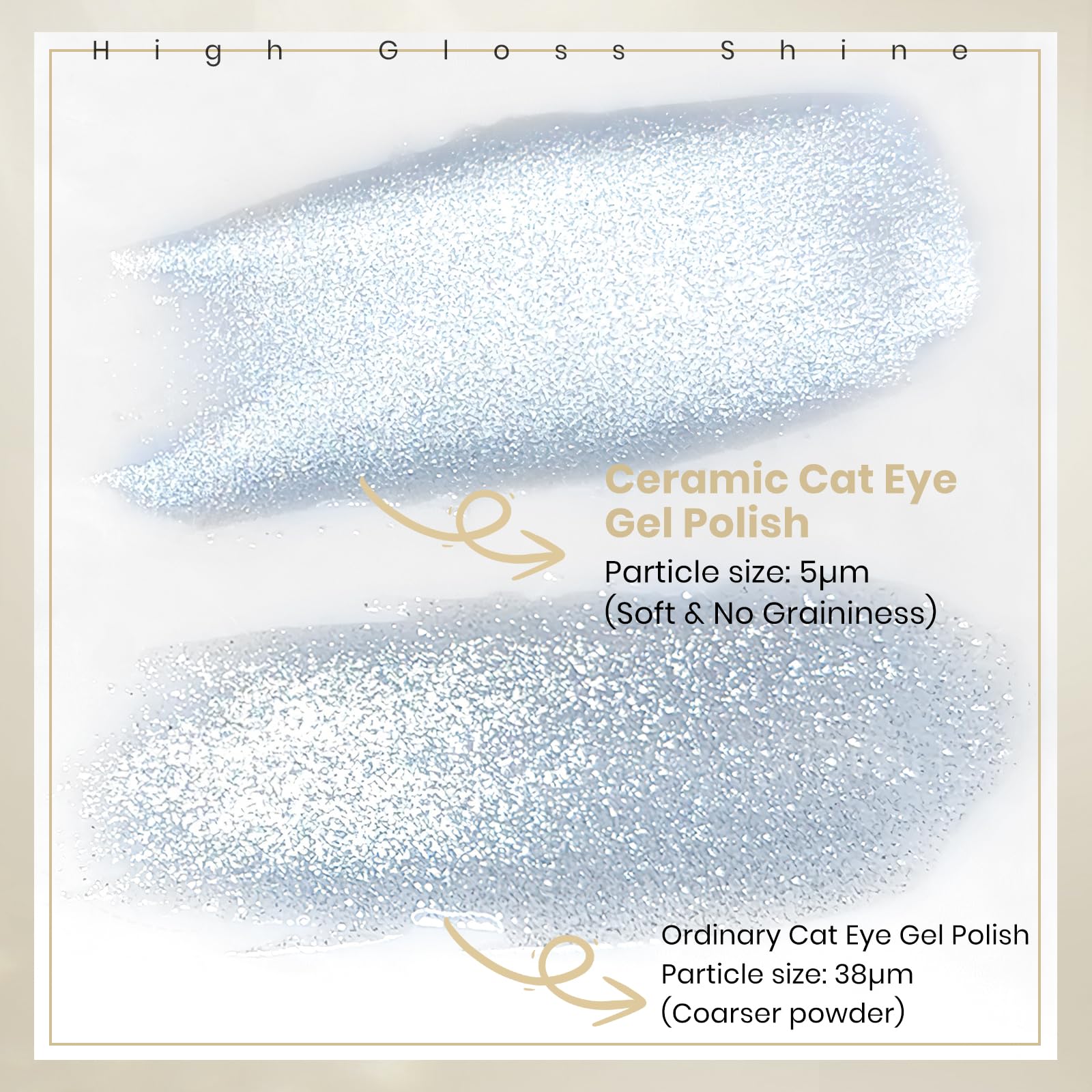 MIZHSE healthier ingredients resin formula implies low odor and eco-friendly nails.
