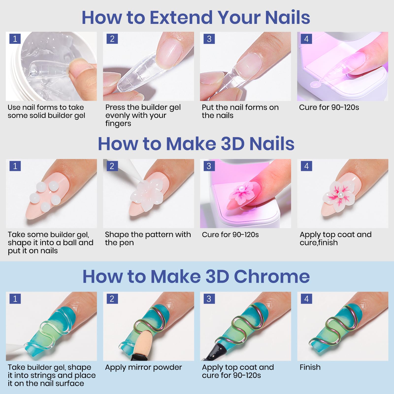 MIZHSE natural resin-based gel with healthy ingredients for nail enthusiasts.
