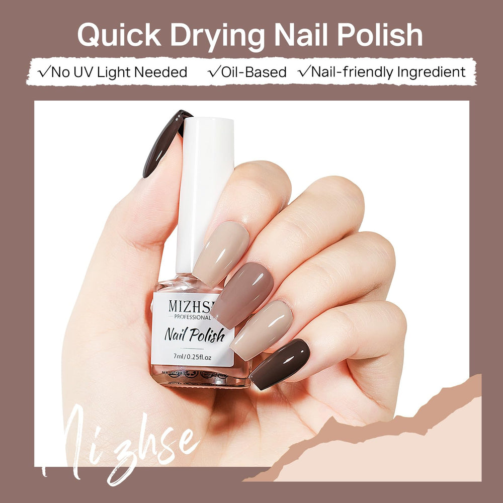 MIZHSE collection display featuring fall/winter shades for easy outfit matching