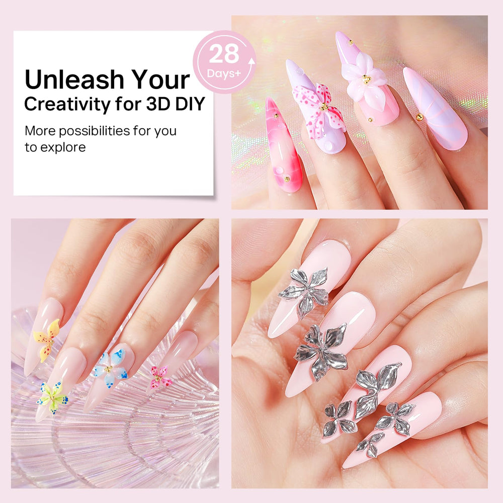 MIZHSE reusable nail forms for quick extensions