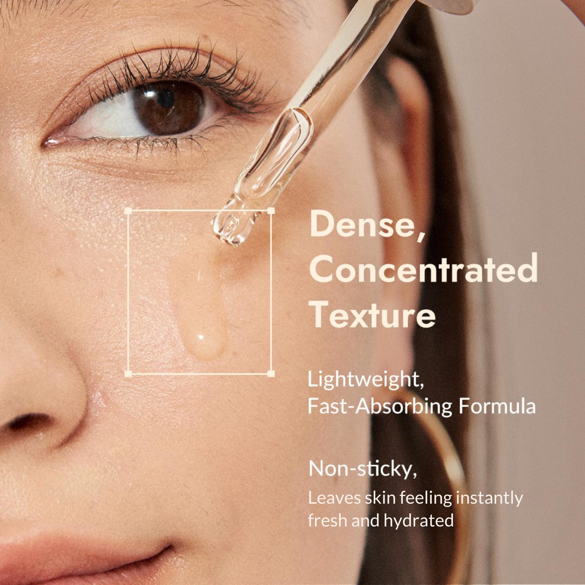 MIZON Quick-absorbing formula feels light on skin.