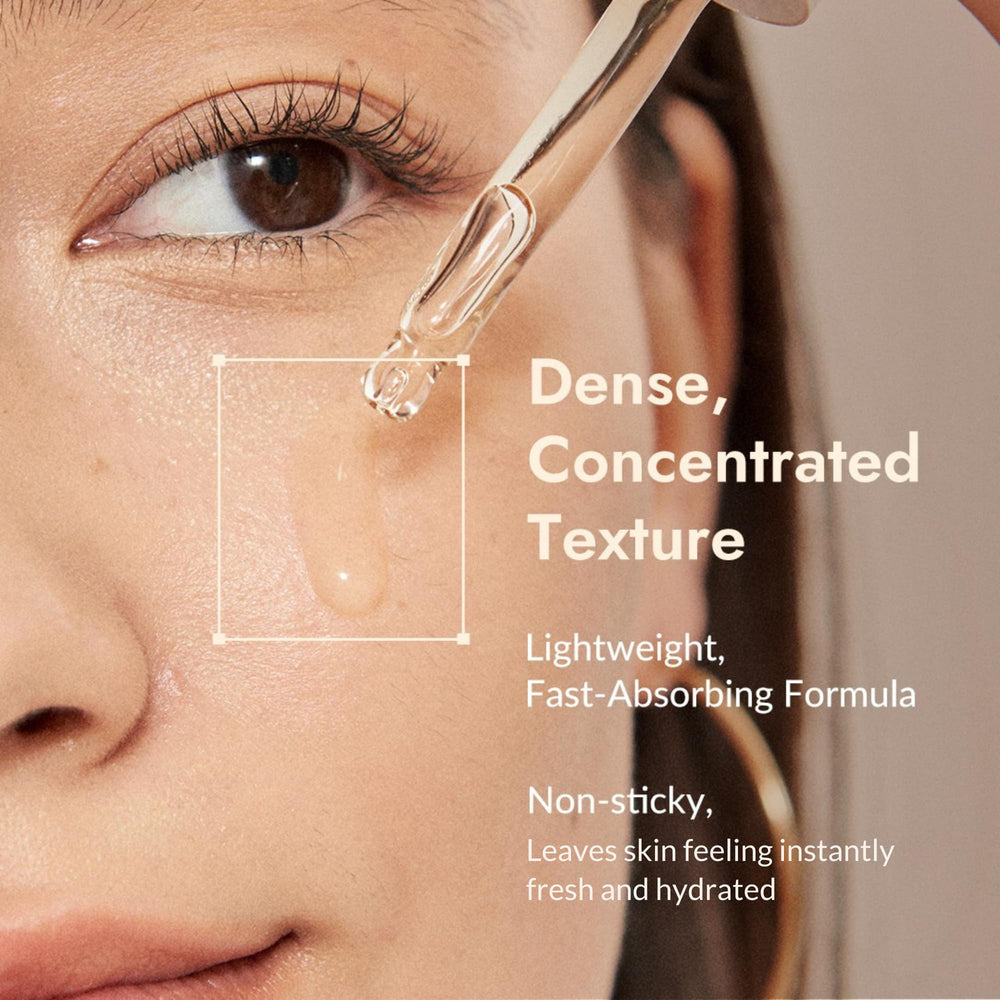 MIZON Quick-absorbing formula feels light on skin.