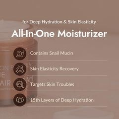 MIZON snail mucin bottle closeup highlighting 40,000 ppm skin support