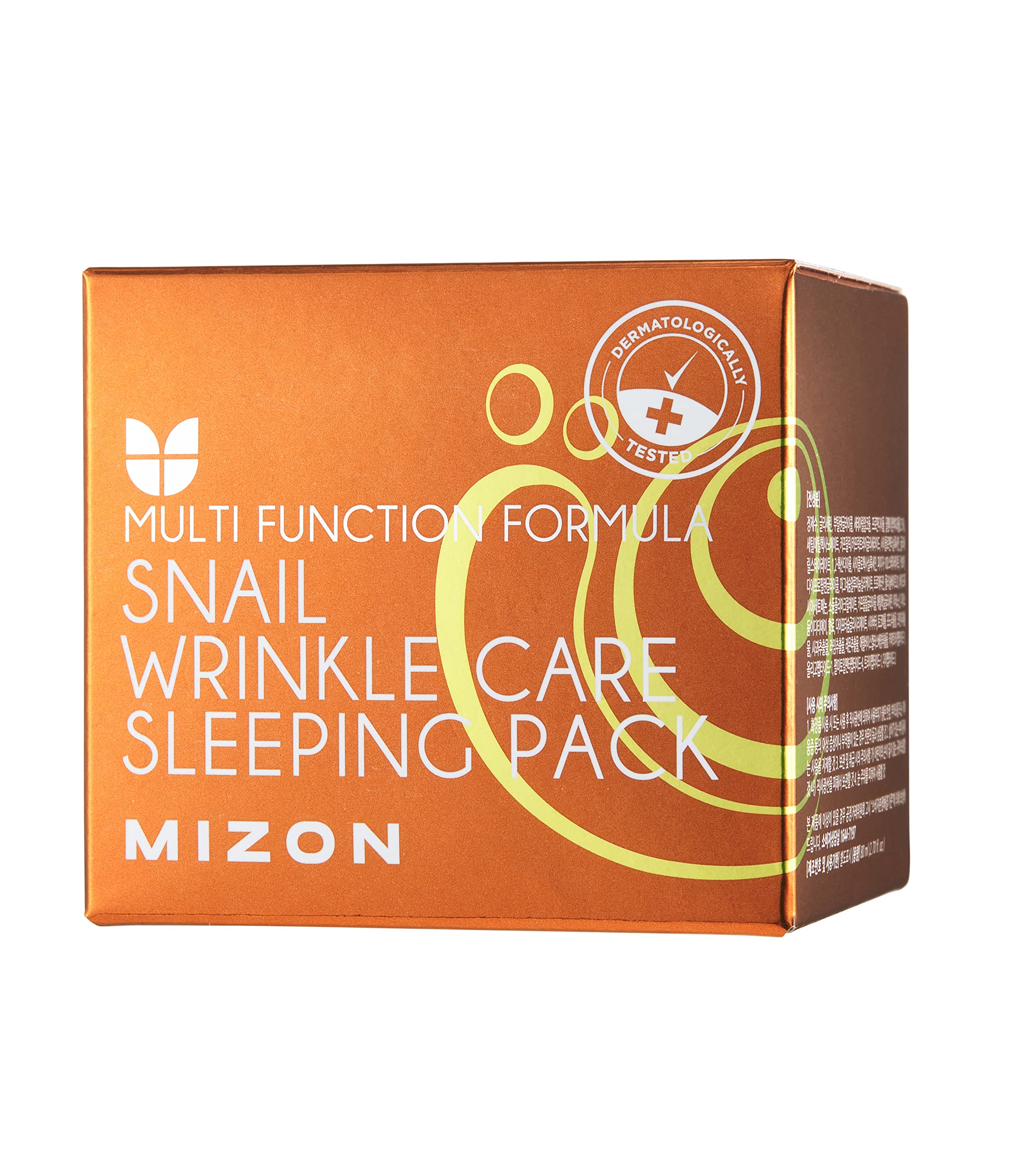 MIZON snail mucin texture close-up showing easy absorption and comfortable skin feel.