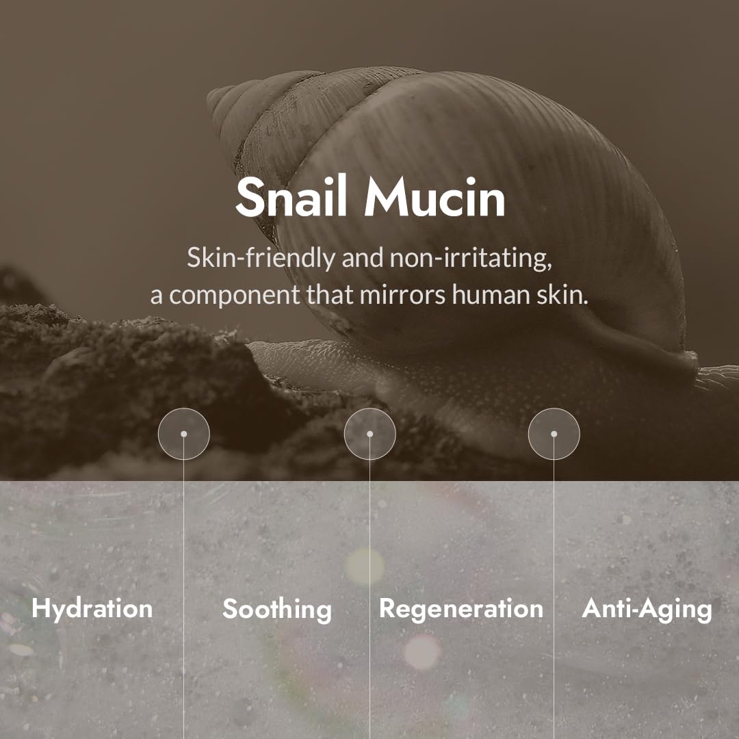 MIZON Snail Repairing Foam Cleanser foam lather suggests creamy daily cleanse for smooth skin.