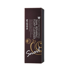 MIZON Snail Repairing Foam Cleanser pore-cleansing action with soft foam.