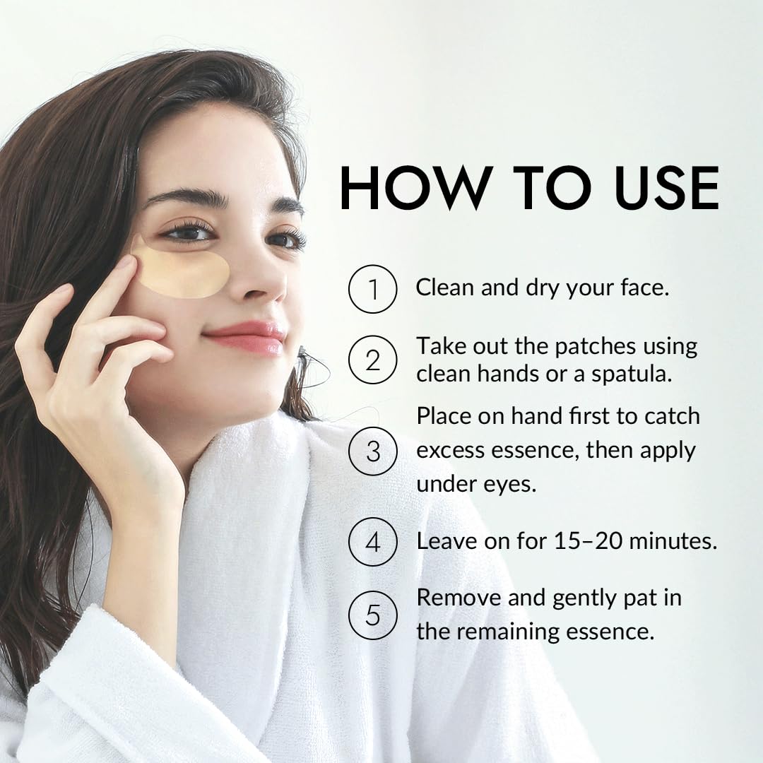 MIZON mushroom extracts provide moisture and brightness to under-eye skin.