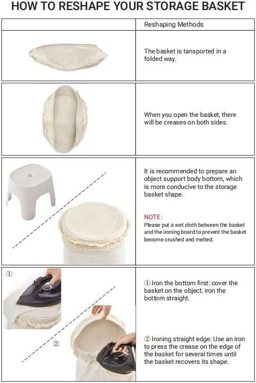 Mkono makeup storage basket ideal for dorm rooms and small spaces.
