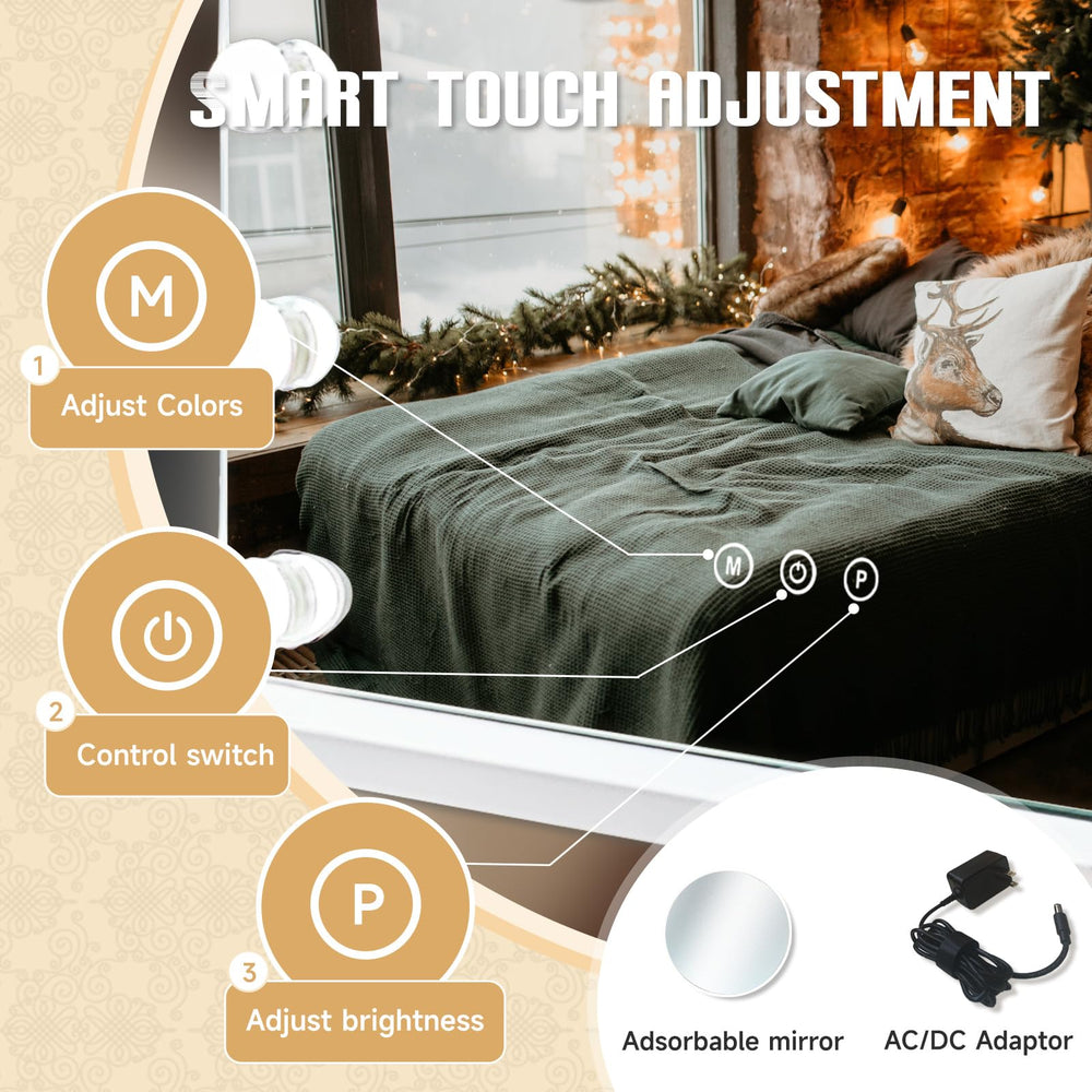 MKupView USB port on side enables convenient charging.