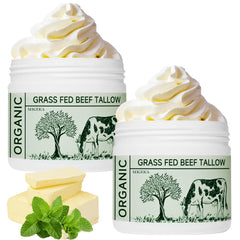mkzea beef tallow face moisturizer pack closeup showing rich hydration for daily skin care