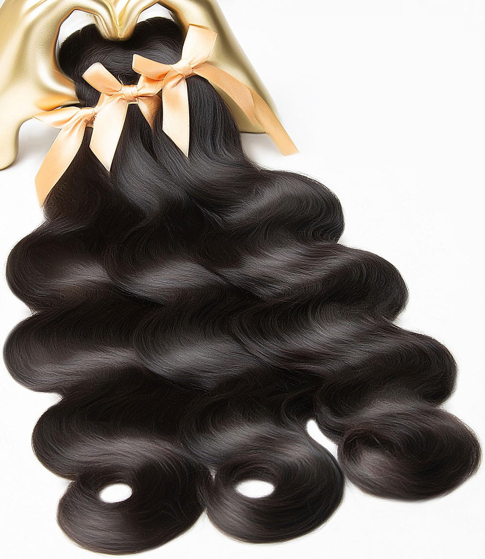 MLIP Raw Indian Body Wave hair bundle 16-inch for versatile everyday style and longevity.