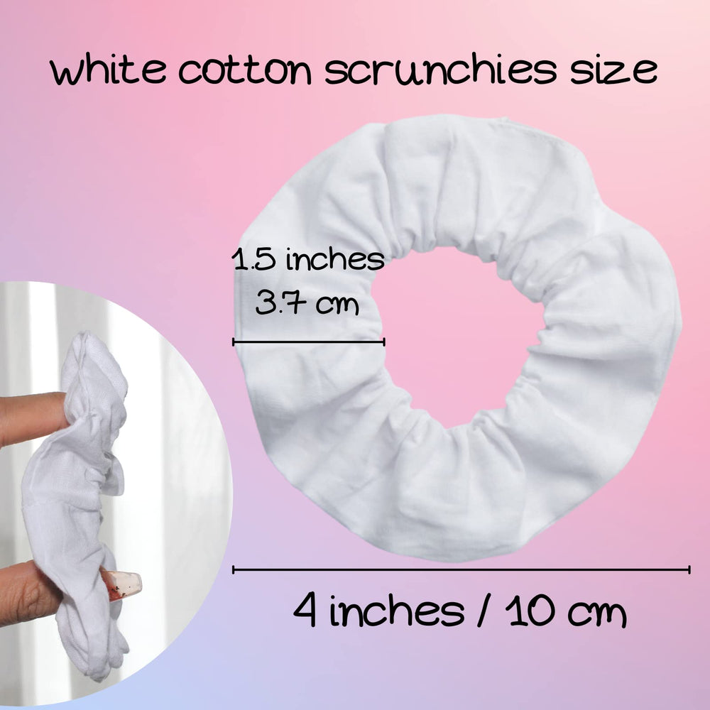 MLMOMVME tie-dye kit party scrunchies keep colors secure and hair comfortable.