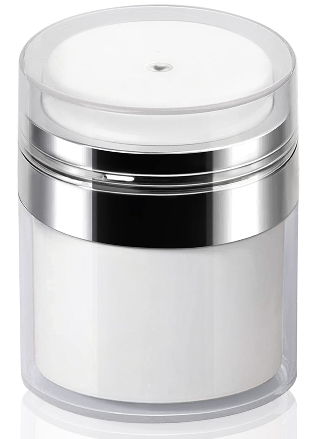 Mluchee airless pump jar 1.7 oz for portable skincare