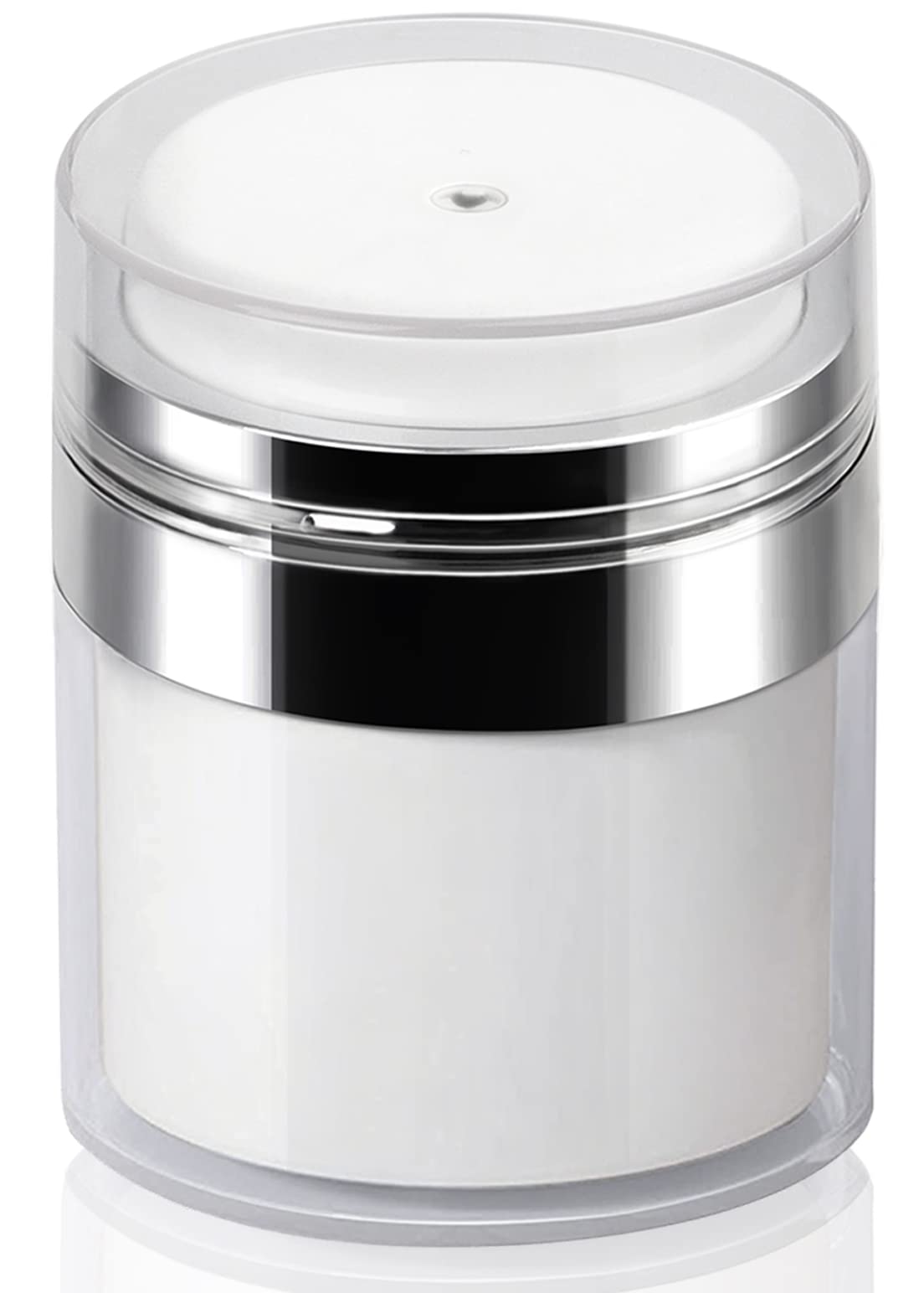 Mluchee airless pump jar 1.7 oz for portable skincare