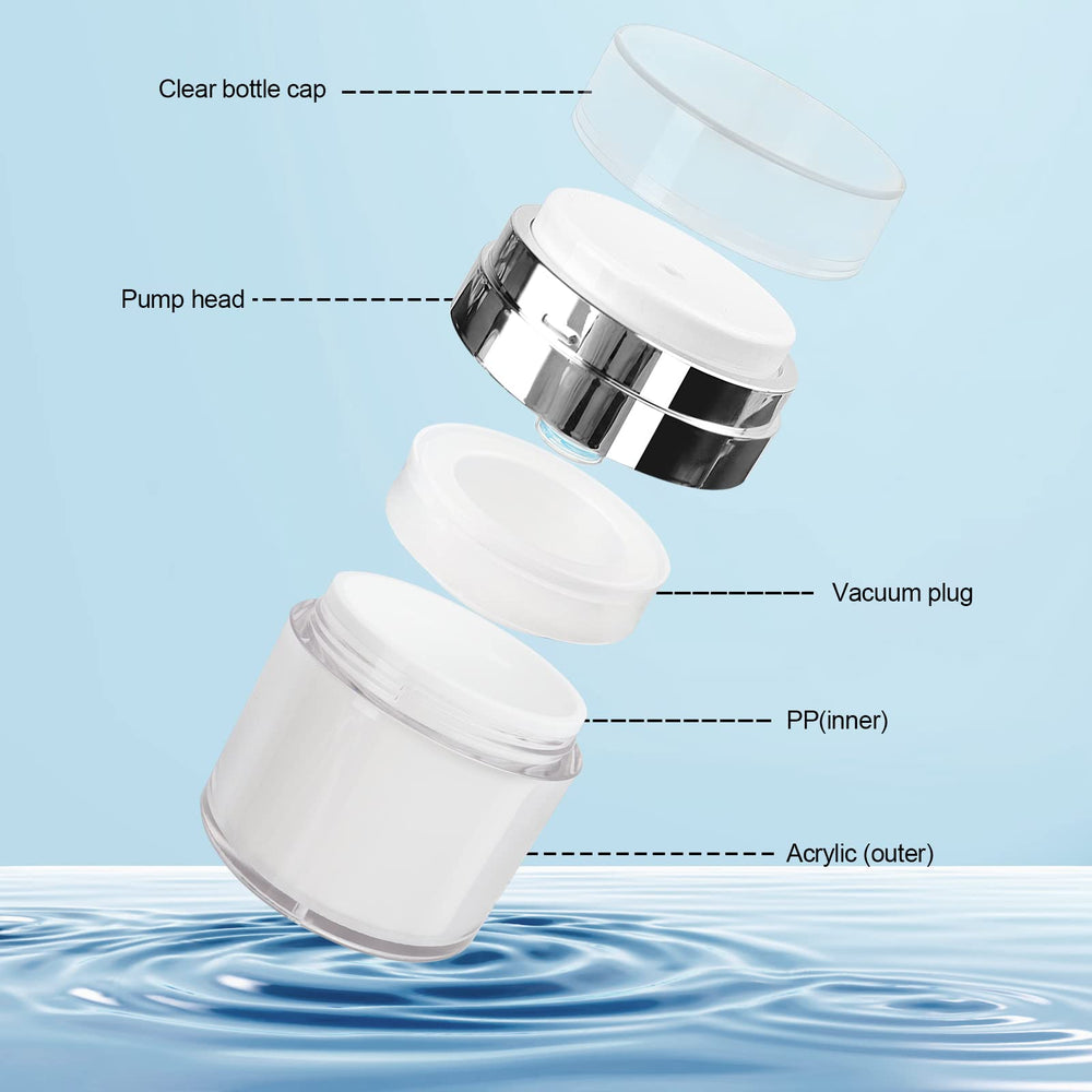 Mluchee travel-friendly skincare container fits in your bag