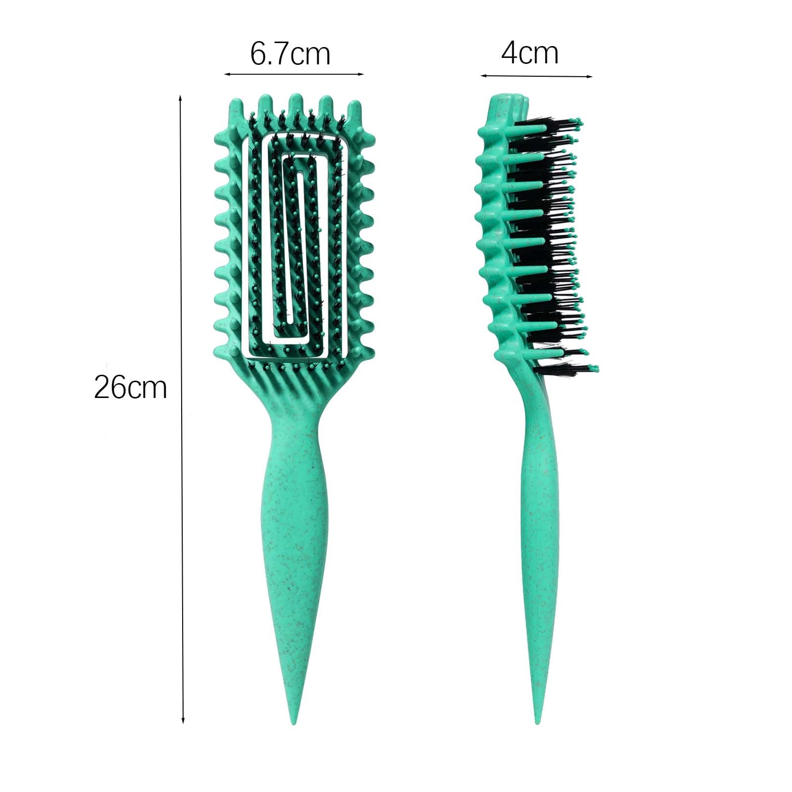 MMBVSZ Candybrush helps distribute products evenly for defined curls and hold.
