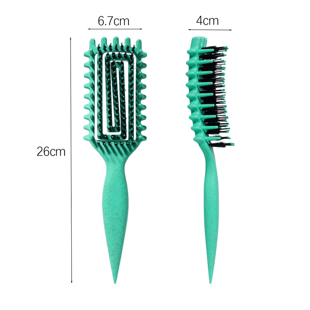 MMBVSZ Candybrush helps distribute products evenly for defined curls and hold.