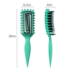 MMBVSZ Candybrush helps distribute products evenly for defined curls and hold.