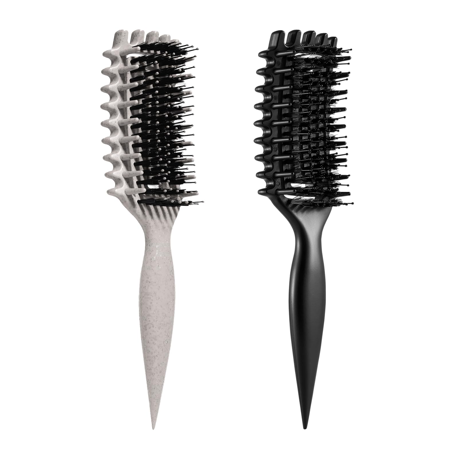 MMBVSZ Candybrush ergonomic handle enables quick detangling and shaping of curls