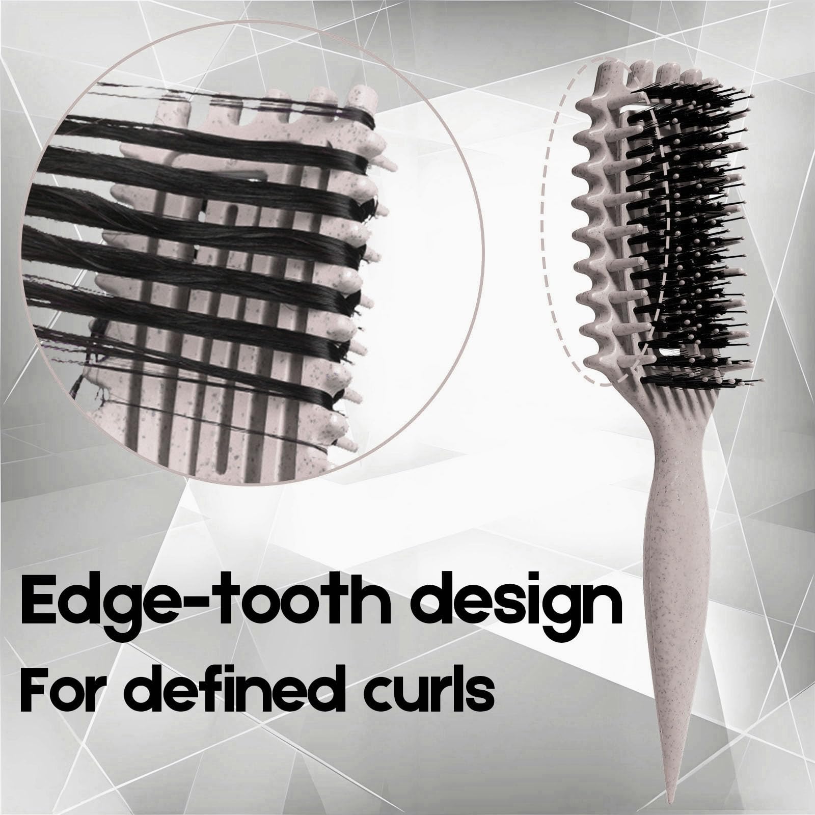 MMBVSZ Candybrush lightweight vented design glides through wet or dry hair
