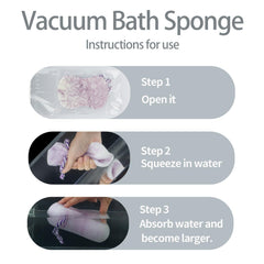 MMGGFQ cyan exfoliating bath sponge enhances cleansing with soft texture and refreshing feel.