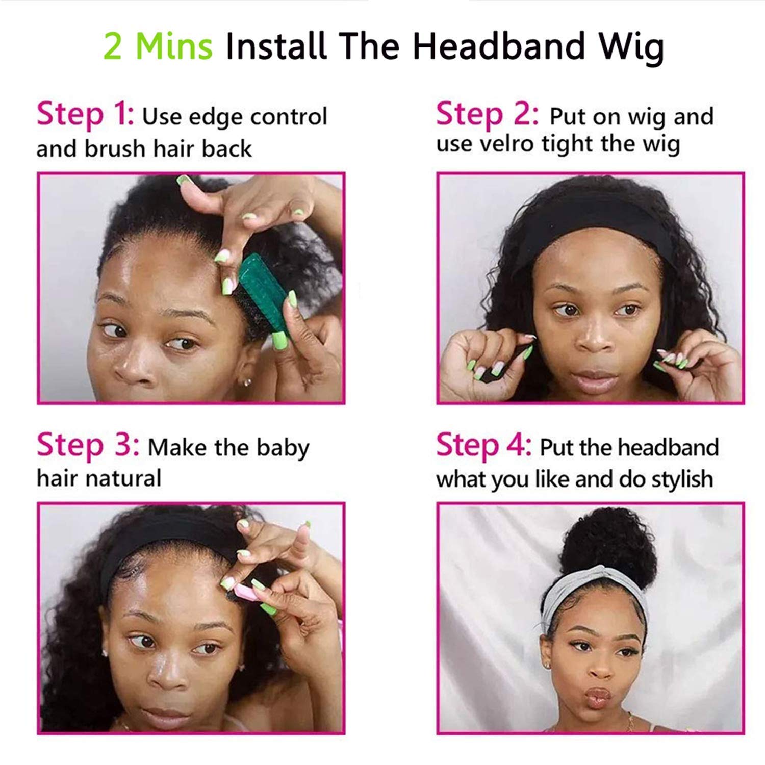 mmiQus dye-perm-ready Remy hair sample swatches