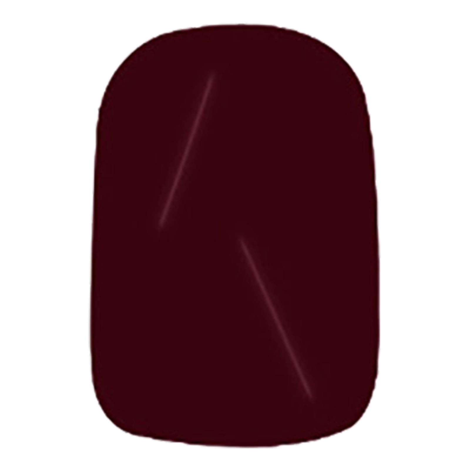 MMNHJHUT glossy brown nails ready for event or daily wear