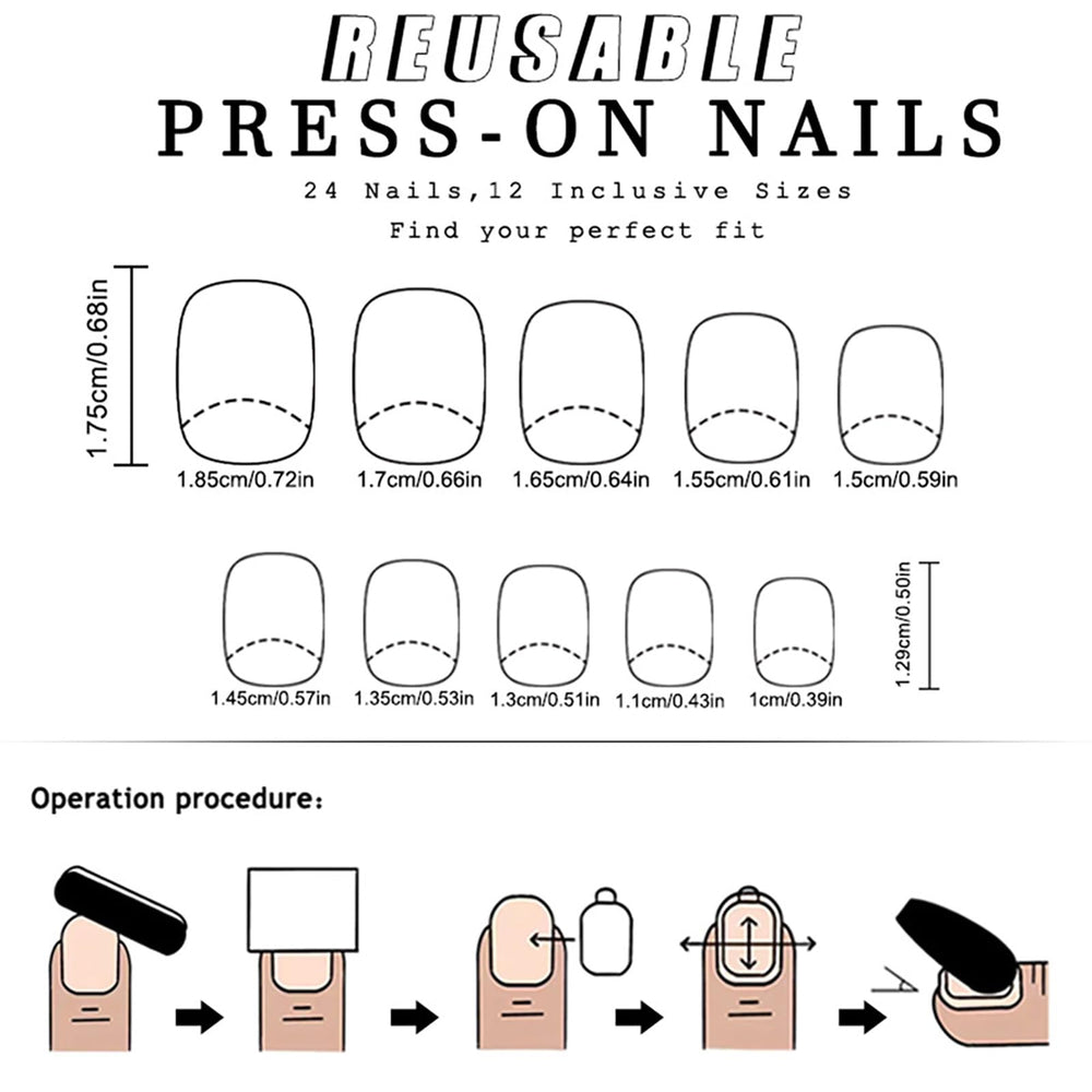 MMNHJHUT design features curved, comfortable-fit nails
