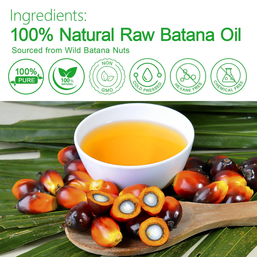 MMPANG Batana Oil hair frizz-control in action image shows improved texture.